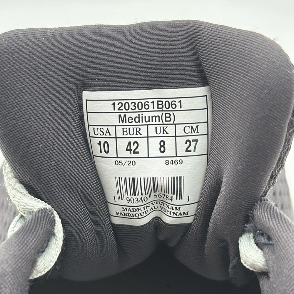 Brooks Addiction 14 Gray Teal Men's Running Shoes Size 10 BRK6427 - Picture 6 of 8